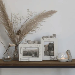 Fotolijst Kat Staand - Beige - 16,5x3,5x27cm - Happy House -Flamingo Verkoop fotolijst kat staand beige 16 5x3 5x27cm happy house 2