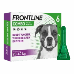 Frontline Combo Spot On Hond L - 6 Pipet (4+2 GRATIS) - Anti Vlooien, Teken En Luizen