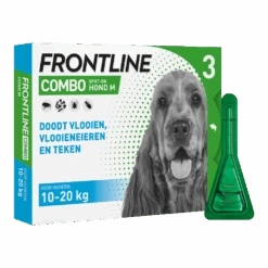 Frontline Combo Spot On Hond M - 3 Pipet - Anti Vlooien, Teken En Luizen
