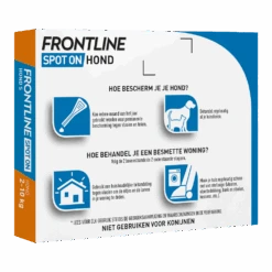 Frontline Spot On S Hond - 2 Tot 10kg - 6 Pipet - Anit Vlooien, Teken En Luizen -Flamingo Verkoop frontline spot on s hond 2 tot 10kg 6 pipet anit vlooien teken en luizen 3 3