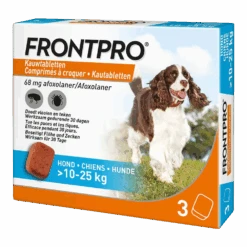 Frontline Frontpro Hond - Kauwtabletten - L - 10-25kg - 3 Tabletten