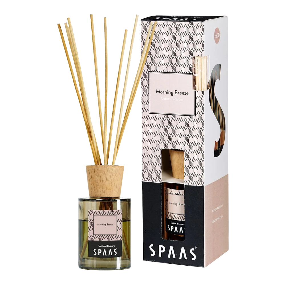 Geurstokjes Spaas - 80ml - Morning Breeze 3 Geurstokjes Spaas - 80ml - Morning Breeze