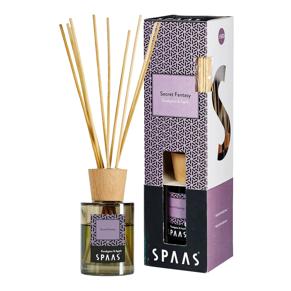 Geurstokjes Spaas - 80ml - Secret Fantasy 3 Geurstokjes Spaas - 80ml - Secret Fantasy