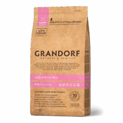 Grandorf Puppy - Lam En Bruine Rijst - 3kg - Hondenvoer