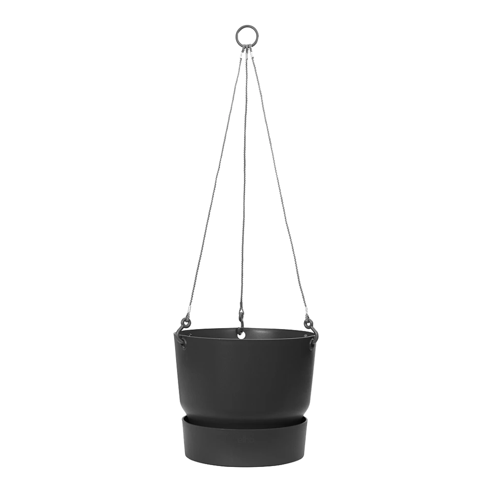 Hangpot Elho Greenville 24cm - Living Black 3 Hangpot Elho Greenville 24cm - Living Black