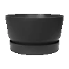 Plantenschaal Elho Greenville 33cm - Living Black -Flamingo Verkoop greenville schaal 33cm bloempot living black 1 7