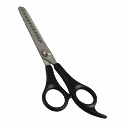 Flamingo Groo'me Effileerschaar Dubbel - Zwart - Hondenvachtschaar