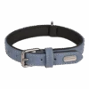 Flamingo Halsband Delu Blauw - Leer - 47-57cm 30mm - Hondenhalsband -Flamingo Verkoop halsband delu blauw leer hondenhalsband 1 4 1