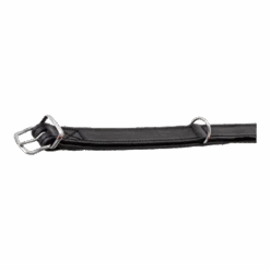 Flamingo Halsband Rondo OL Zwart - Leer - 45-52cm 22mm - Hondenhalsband