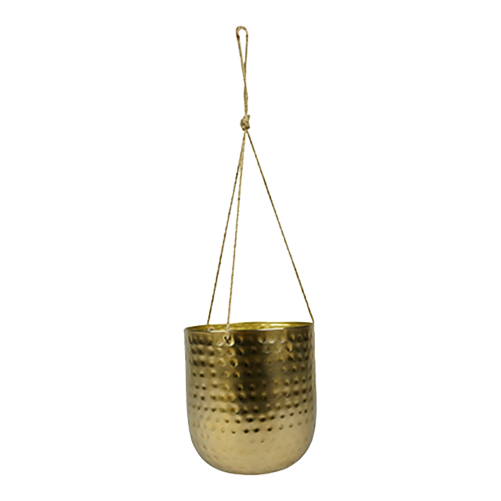 Hangpot Kody - D17 X H20cm - Goud 3 Hangpot Kody - D17 X H20cm - Goud