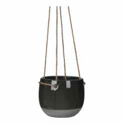 Hangpot Resa - D16,5 X H13,5cm - Donkergrijs