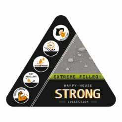 Hondendeken Strong - L - Grijs - 92 X 59cm - Happy House 7 Hondendeken Strong - L - Grijs - 92 X 59cm - Happy House -Flamingo Verkoop hondendeken strong logo2 2