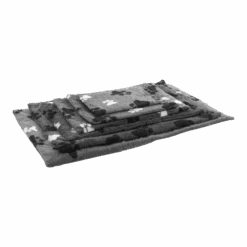 Flamingo Hondenkussen/deken Teddy Rechthoek - Grijs - 85,5cm -Flamingo Verkoop hondenkussen deken teddy rechthoek grijs 4 1 2