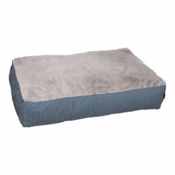 Flamingo Hondenkussen Faldi Rechthoekig Met Rits - Blauw - 80x55x16cm