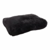 Flamingo Hondenkussen Krems Rechthoekig Met Rits - Zwart - 115x80x25cm -Flamingo Verkoop hondenkussen krems rechthoekig met rits zwart 115x80x25cm 1 2