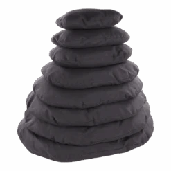 Flamingo Hondenkussen Panama Ovaal Met Rits - Donkergrijs - 60cm -Flamingo Verkoop hondenkussen panama ovaal met rits donkergrijs 4 1 3