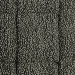 Flamingo Hondenkussen Sherpa Ovaal - Bruin/Groen - 80x58x8cm -Flamingo Verkoop hondenkussen sherpa ovaal bruin groen 80x58x8cm 3 1