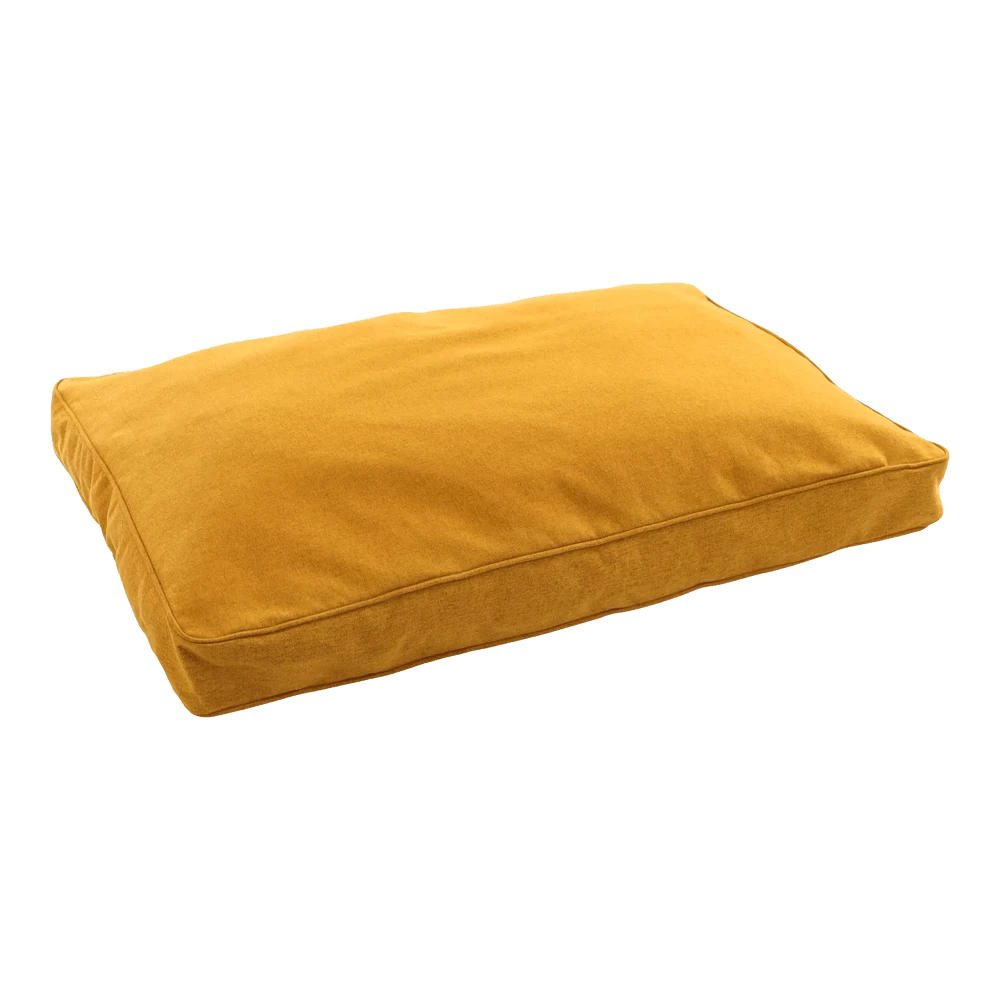 Flamingo Hondenkussen Ziva Rechthoek - Oker - 100x70x12cm 3 Flamingo Hondenkussen Ziva Rechthoek - Oker - 100x70x12cm