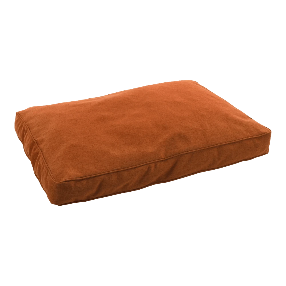 Flamingo Hondenkussen Ziva Rechthoek - Terracotta - 100x70x12cm 3 Flamingo Hondenkussen Ziva Rechthoek - Terracotta - 100x70x12cm