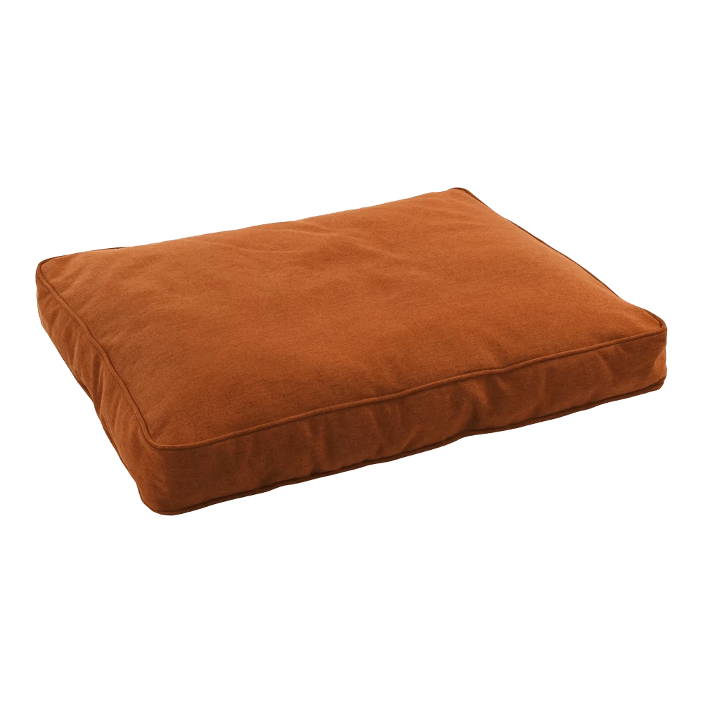 Flamingo Hondenkussen Ziva Rechthoek - Terracotta - 80x60x10cm 3 Flamingo Hondenkussen Ziva Rechthoek - Terracotta - 80x60x10cm