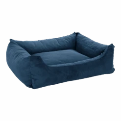 Flamingo Hondenmand Celeste Rechthoekig Met Rits - Donkerblauw - 100x80x30cm