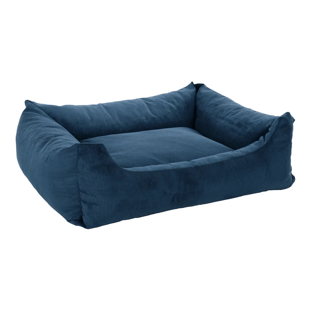 Flamingo Hondenmand Celeste Rechthoekig Met Rits - Donkerblauw - 100x80x30cm 3 Flamingo Hondenmand Celeste Rechthoekig Met Rits - Donkerblauw - 100x80x30cm