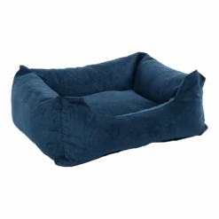 Flamingo Hondenmand Celeste Rechthoekig Met Rits - Donkerblauw - 80x67x28cm