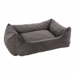 Flamingo Hondenmand Celeste Rechthoekig Met Rits - Donkergrijs - 100x80x30cm