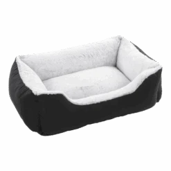 Flamingo Hondenmand Iduna Rechthoekig - Zwart - 100x80x25cm