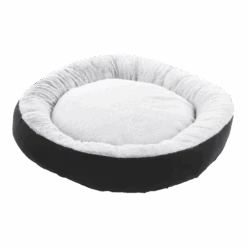 Flamingo Hondenmand Iduna Rond - Zwart - 70x70x18cm