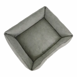 Hondenmand Rechthoekig Soft Melange - 55x45x20cm - Beige/Grijs - Happy House -Flamingo Verkoop hondenmand rechthoekig soft melange beige grijs happy house 2 1