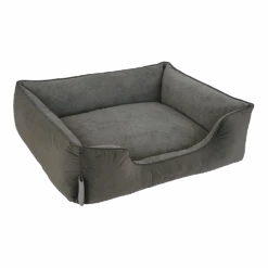 Hondenmand Rechthoekig Soft Melange - 55x45x20cm - Grijs - Happy House