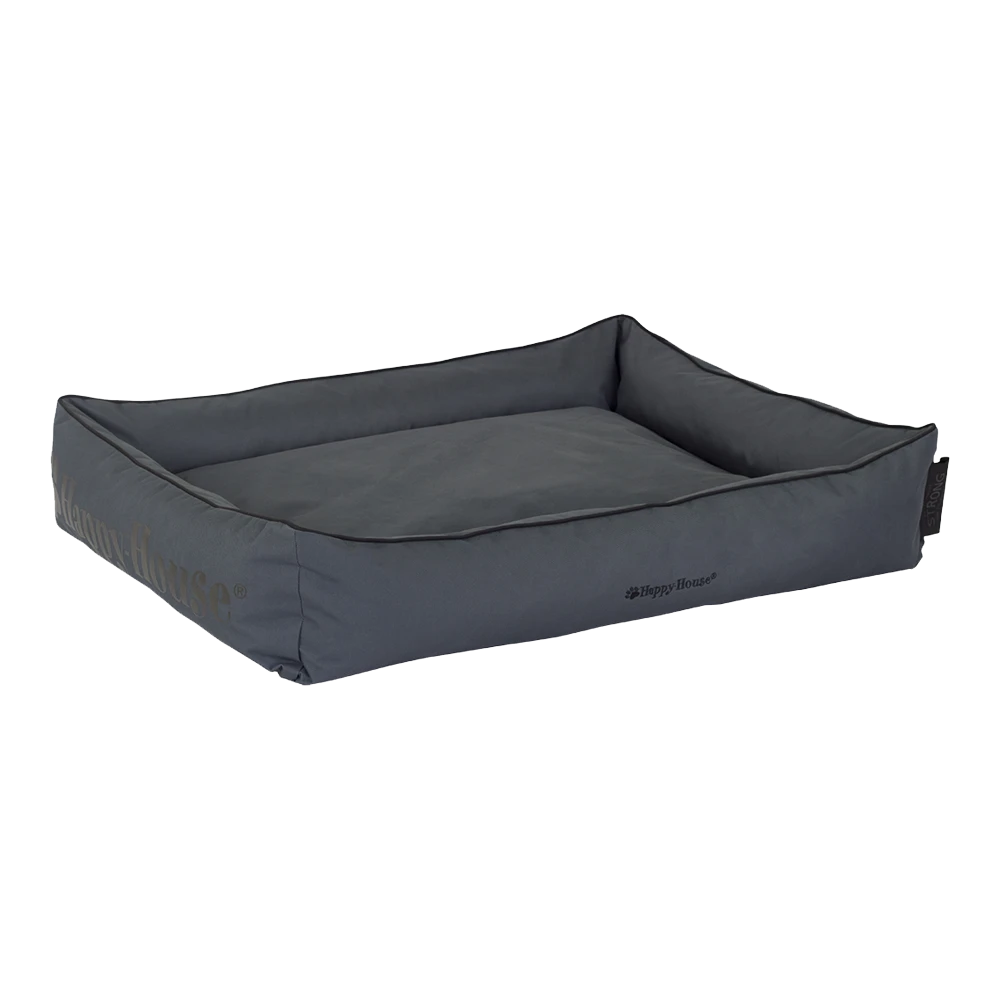 Hondenmand Rechthoekig Strong - L - Grijs - 95 X 75 X 15cm - Happy House
