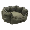Hondenmand Rond Casual Living - S - Groen - Happy House -Flamingo Verkoop hondenmand rond casual living s groen happy house 1 4