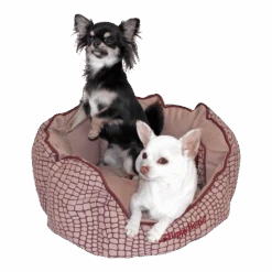 Hondenmand Rond Casual Living - S - Roze - Happy House -Flamingo Verkoop hondenmand rond casual living s roze happy house 2 4