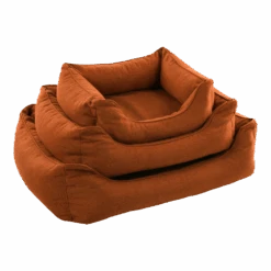 Flamingo Hondenmand Ziva Rechthoek Met Rits - Terracotta - 65cm -Flamingo Verkoop hondenmand ziva rechthoek met rits terracotta 65cm 4 1