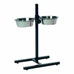 Flamingo Hondenvoerbak Otis Met Standaard - 2x27cm - 4L