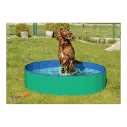 Flamingo Hondenzwembad Doggy Splash Rond - 120x30cm - Blauw/Groen -Flamingo Verkoop hondenzwembad doggy splash rond 120x30cm blauw groen 120x30cm 3