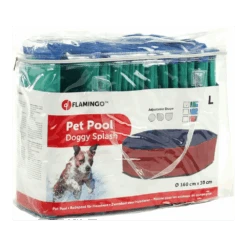 Flamingo Hondenzwembad Doggy Splash Rond - 160x30cm - Blauw/Groen -Flamingo Verkoop hondenzwembad doggy splash rond 160x30cm blauw groen 160x30cm 5