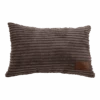 Designed By Lotte Hoofdkussen Ribbed - Bruin - 35x23cm -Flamingo Verkoop hoofdkussen ribbed bruin 35x23cm 1 2