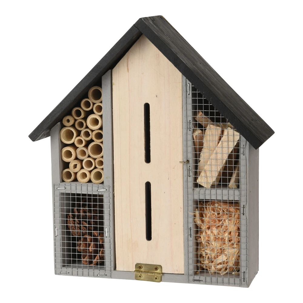 Insectenhotel Grijs - Pro Garden 3 Insectenhotel Grijs - Pro Garden