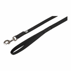 Julius K9 Super-Grip Looplijn Zwart, Grijs - 1,8m - Max. 50kg - Hondenriem