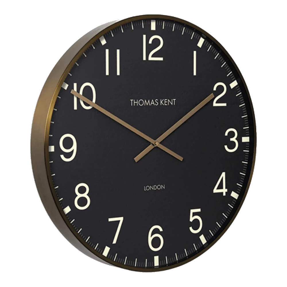 Klok Clocksmith Zwart/goud U00f8 53 Cm - Wandklok
