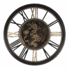 Klok Lancashire Zwart U00f8 80 Cm - Wandklok -Flamingo Verkoop klok lancashire zwart d 80 cm wandklok metaal glas 1
