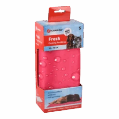 Flamingo Koelmat Fresk Drop Rechthoek Fuchsia - S - 50x40cm - Rood -Flamingo Verkoop koelmat fresk drop rechthoek fuchsia s 50x40cm grijs 50x40cm 2