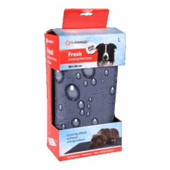 Flamingo Koelmat Fresk Drop Rechthoek - L - 90x50cm - Grijs 6 Flamingo Koelmat Fresk Drop Rechthoek - L - 90x50cm - Grijs -Flamingo Verkoop koelmat fresk drop rechthoek l 90x50cm grijs 90x50cm 2