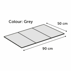 Flamingo Koelmat Fresk Drop Rechthoek - L - 90x50cm - Grijs 7 Flamingo Koelmat Fresk Drop Rechthoek - L - 90x50cm - Grijs -Flamingo Verkoop koelmat fresk drop rechthoek l 90x50cm grijs 90x50cm 3