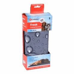 Flamingo Koelmat Fresk Drop Rechthoek - S - 50x40cm - Grijs -Flamingo Verkoop koelmat fresk drop rechthoek s 50x40cm grijs 50x40cm 2