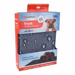 Flamingo Koelmat Fresk Drop Rechthoek - XXL - 120x80cm - Grijs 6 Flamingo Koelmat Fresk Drop Rechthoek - XXL - 120x80cm - Grijs -Flamingo Verkoop koelmat fresk drop rechthoek xxl 120x80cm grijs 120x80cm 2