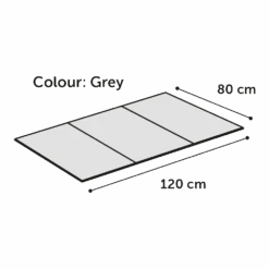 Flamingo Koelmat Fresk Drop Rechthoek - XXL - 120x80cm - Grijs 7 Flamingo Koelmat Fresk Drop Rechthoek - XXL - 120x80cm - Grijs -Flamingo Verkoop koelmat fresk drop rechthoek xxl 120x80cm grijs 120x80cm 3